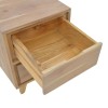 Emira bedside table pakoworld acacia wood in natural shade 40x40x54cm