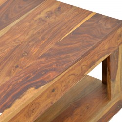 Stolic pakoworld table solid sheesham wood in walnut shade 90x90x40cm Stolic pakoworld table solid sheesham wood in walnut shade 90x90x40cm