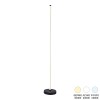 Floor lamp Topelia pakoworld led metal in black color D20x140cm