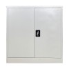 Armon pakoworld metal cabinet in light gray color 90x45x90cm