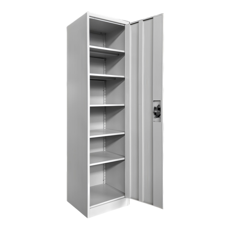 Koya pakoworld metal cabinet in light gray color 50x45x180cm Koya pakoworld metal cabinet in light gray color 50x45x180cm
