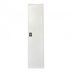 Koya pakoworld metal cabinet in light gray color 50x45x180cm Koya pakoworld metal cabinet in light gray color 50x45x180cm