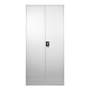 Ugren pakoworld metal cabinet in light gray color 90x40x180cm
