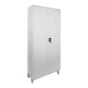 Ugren pakoworld metal cabinet in light gray color 90x40x190cm