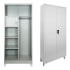 Zogi pakoworld metal cabinet with partition in light gray color 90x45x190cm