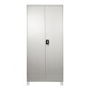 Zogi pakoworld metal cabinet with partition in light gray color 90x45x190cm