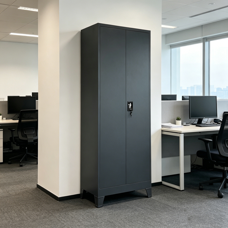Ugren pakoworld metal wardrobe anthracite 70x40x190cm