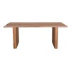 Τραπέζι Casi pakoworld μασίφ ξύλο ακακίας σε φυσική απόχρωση 200x100x76εκ