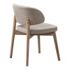 Siena chair pakoworld rubberwood in natural-beige shade 48x50x81cm