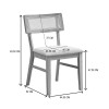 Chair Raffles pakoworld walnut rubberwood with pe rattan and ecru fabric 47x48x83.5cm