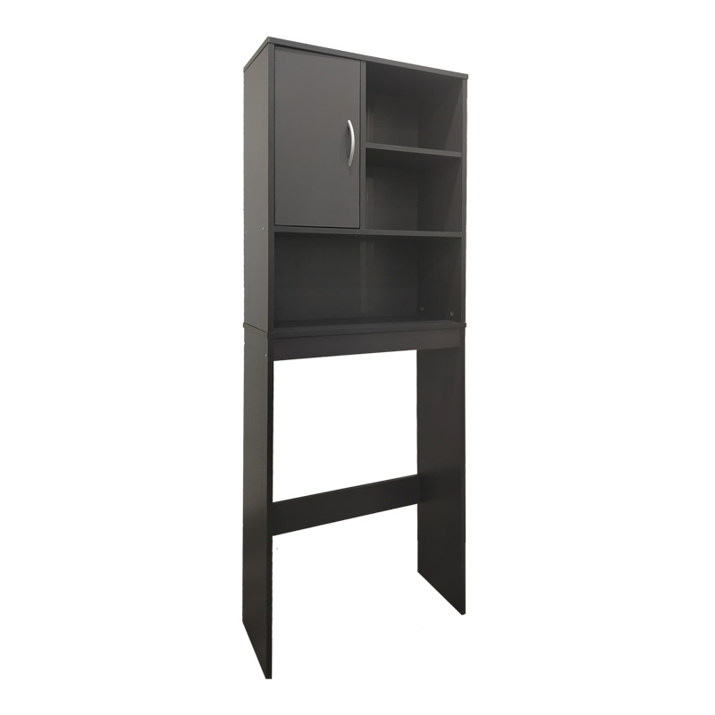 Tazien pakoworld laundry cabinet in anthracite shade 60x24x168.5cm