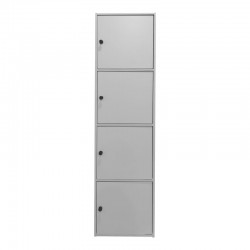 Gabino pakoworld column cabinet in white shade 40x39x158cm
