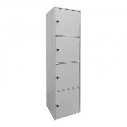 Gabino pakoworld column cabinet in white shade 40x39x158cm
