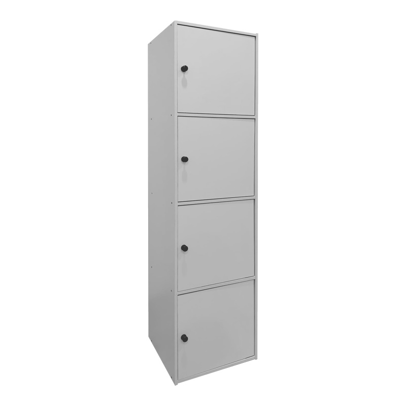 Gabino pakoworld column cabinet in white shade 40x39x158cm