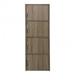 Gabino I pakoworld column cabinet in sonoma shade 40x34.5x120cm