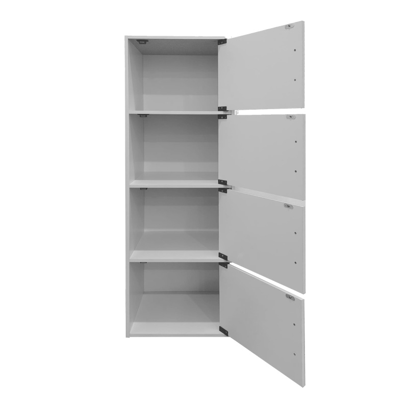 Gabino I pakoworld column cabinet in white shade 40x34.5x120cm