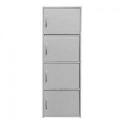 Gabino I pakoworld column cabinet in white shade 40x34.5x120cm