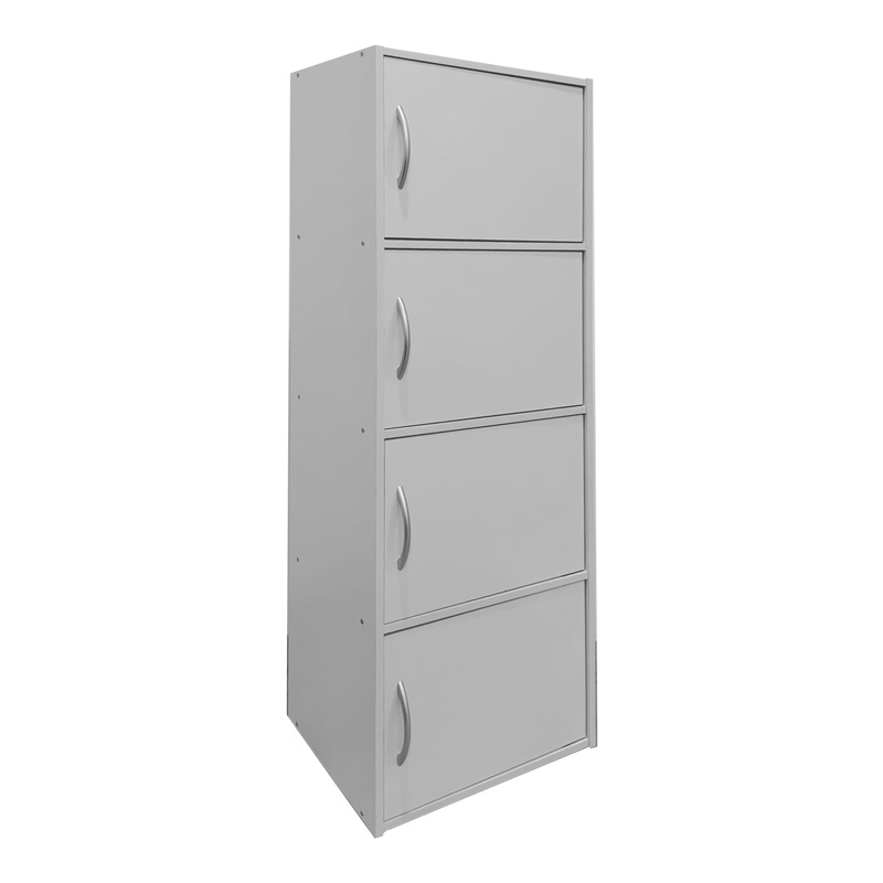 Gabino I pakoworld column cabinet in white shade 40x34.5x120cm
