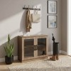 Shoe cabinet Sapato pakoworld in oak color 80x40x80cm