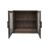 Shoe cabinet Sapato pakoworld in oak color 80x40x80cm