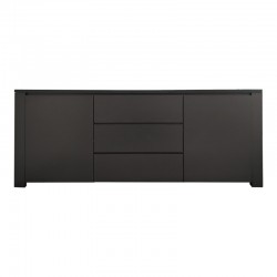 Μπουφές Kalya pakoworld σε ανθρακί απόχρωση 220x49x89.5εκ