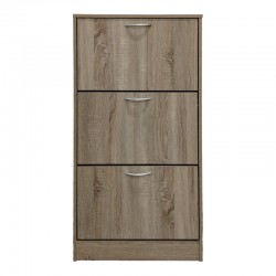 Shoe rack Savaz pakoworld in sonoma 60x24x114cm Shoe rack Savaz pakoworld in sonoma 60x24x114cm