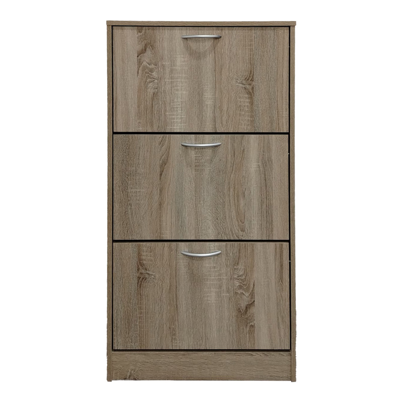 Shoe rack Savaz pakoworld in sonoma 60x24x114cm Shoe rack Savaz pakoworld in sonoma 60x24x114cm