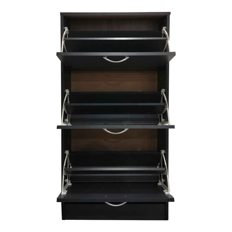 Shoe rack Savaz pakoworld in anthracite 60x24x114cm