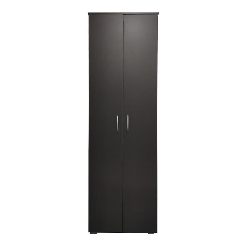 Shoe rack-wardrobe Racka pakoworld in anthracite shade 58x34x186cm Shoe rack-wardrobe Racka pakoworld in anthracite shade 58x34x186cm