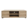 Serank pakoworld TV cabinet in sonoma shade 120x40x40cm
