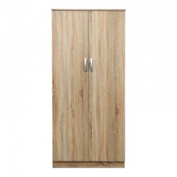 Ντουλάπα δίφυλλη Lego pakoworld σε Sonoma απόχρωση 80x42x180εκ