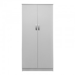 Ντουλάπα δίφυλλη Lego pakoworld σε λευκή απόχρωση 80x42x180εκ