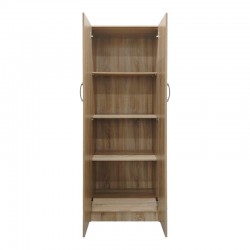 Ντουλάπα δίφυλλη Lego pakoworld σε sonoma απόχρωση 60x42x180εκ