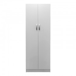 Ντουλάπα δίφυλλη Lego pakoworld σε λευκή απόχρωση 60x42x180εκ