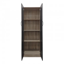 Ντουλάπα δίφυλλη Lego pakoworld σε sonoma-ανθρακί απόχρωση 60x42x180εκ