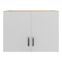 Πατάρι ντουλάπας δίφυλλο Lego pakoworld σε sonoma-λευκή απόχρωση 80x42x60εκ