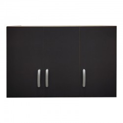 Πατάρι ντουλάπας τρίφυλλο Lego pakoworld σε sonoma-ανθρακί απόχρωση 90x41.5x60εκ