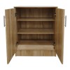 Shoe cabinet for 6 pairs of shows Souken pakoworld in sonoma color 60x40x80cm