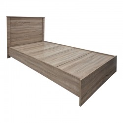 Athos pakoworld bed in sonoma shade 90x190cm