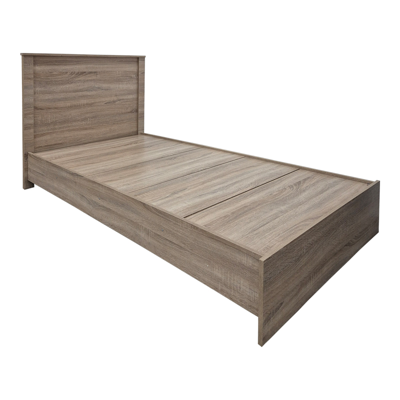Athos pakoworld bed in sonoma shade 90x190cm