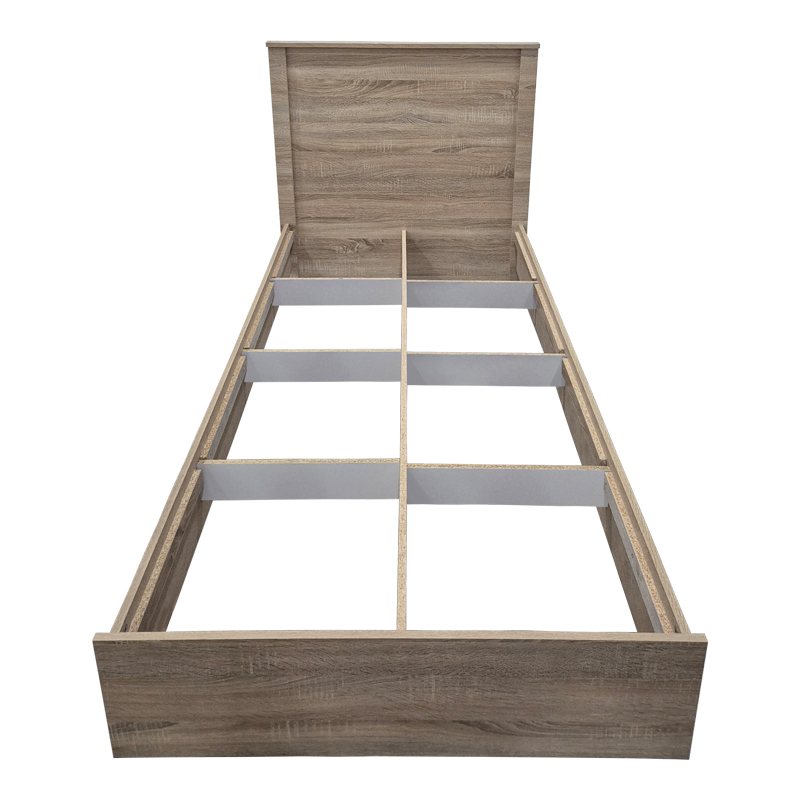 Athos pakoworld bed in sonoma shade 90x190cm