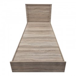 Athos pakoworld bed in sonoma shade 90x190cm