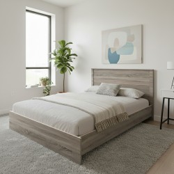 Athos pakoworld bed in sonoma shade 140x200 cm