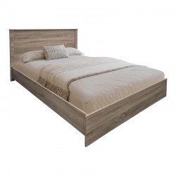 Athos pakoworld bed in sonoma shade 140x200 cm
