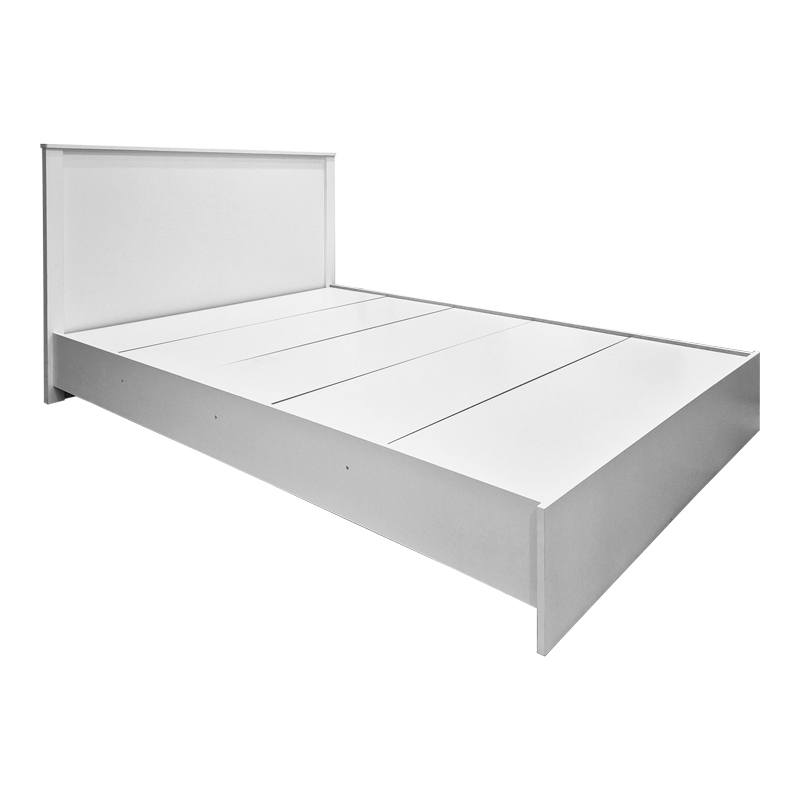 Athos pakoworld bed in white shade 140x200 cm
