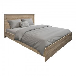 Athos pakoworld bed in sonoma shade 160x200 cm