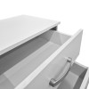 Athos pakoworld bedside tables in white shade 48x40x41.5cm