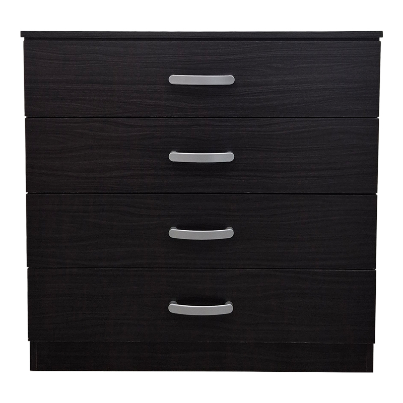 Athos chest of drawers pakoworld in wenge shade 80x40x79cm