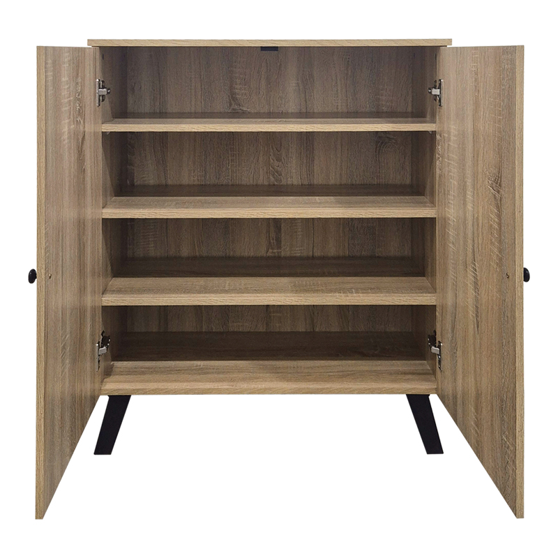 Shoe rack-cabinet Cathi pakoworld sonoma 80x34x95cm