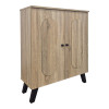 Shoe rack-cabinet Cathi pakoworld sonoma 80x34x95cm